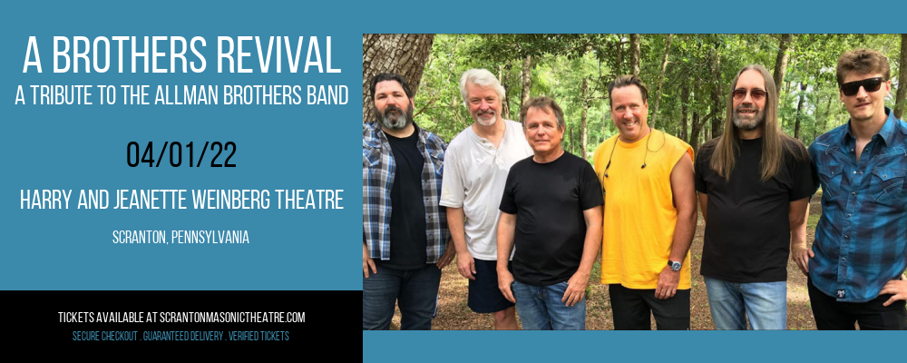 A Brothers Revival - A Tribute to the Allman Brothers Band Tickets